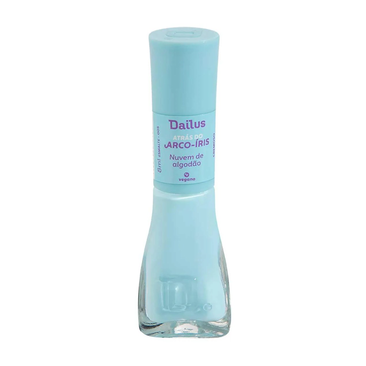 Esmalte Cremoso Dailus Atrás do Arco-Íris 8ml - Nuvem de Algodão