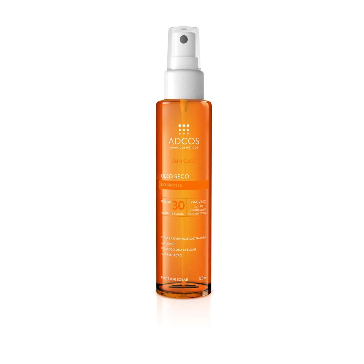 Protetor Solar Óleo Seco Fps 30 - Bio Bronze 120Ml