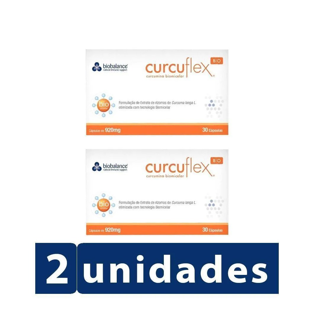 Kit 2 Curcuflex 30 cápsulas 920mg