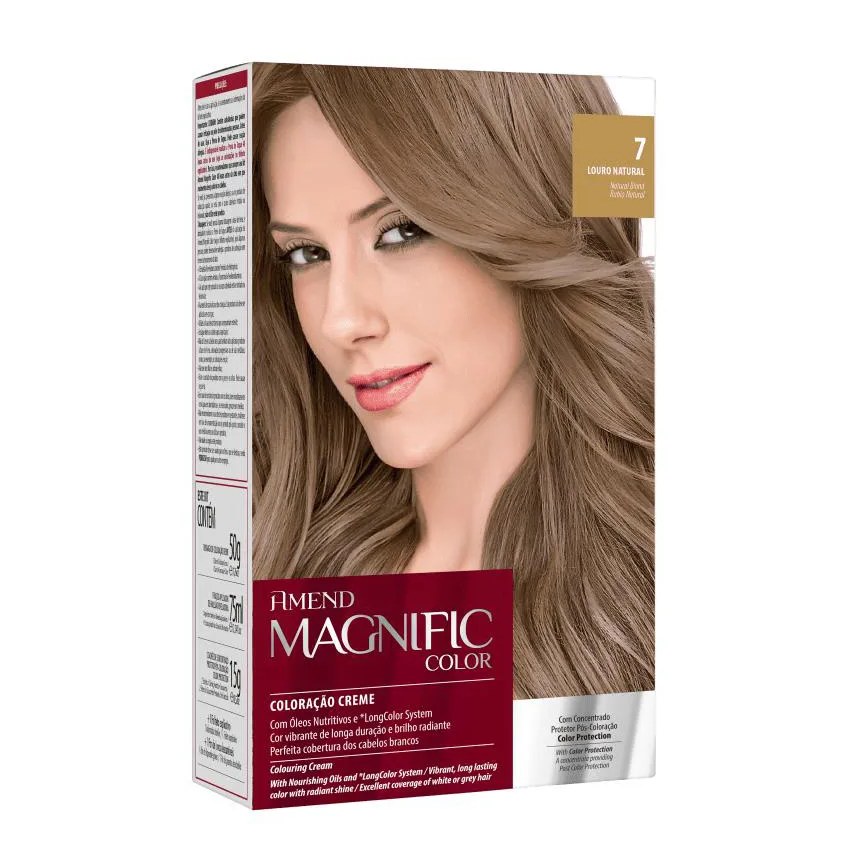 Amend Magnific Color 7 Louro Natural - Coloração 200g
