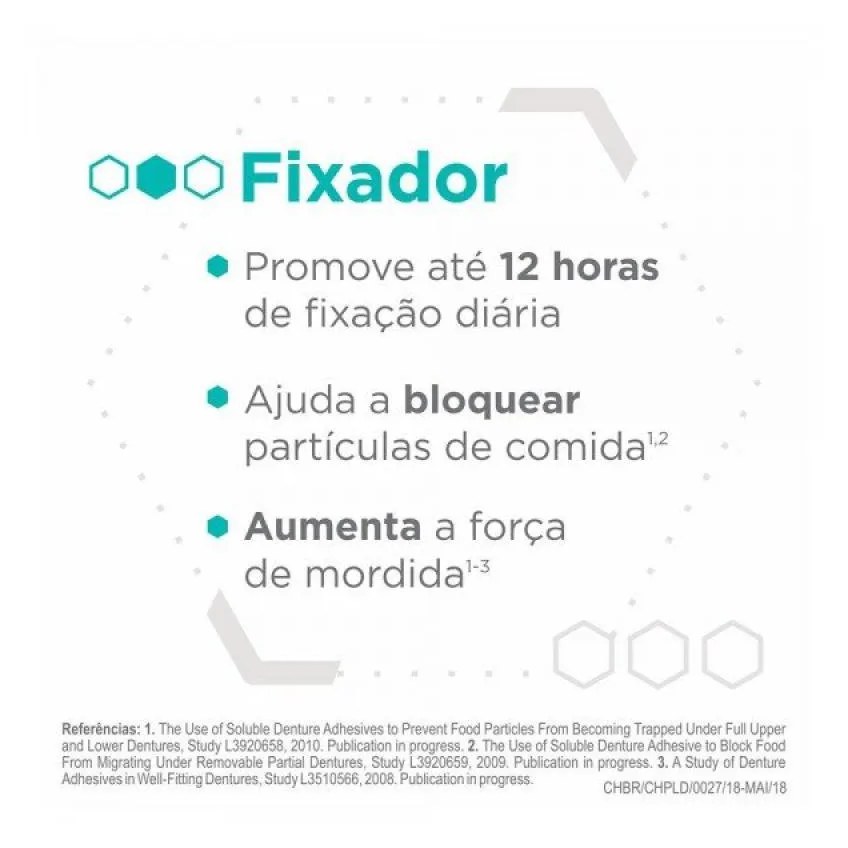 Kit Corega Ultra Creme Fixador de Dentaduras sem Sabor com 2 unidades com 68g Cada