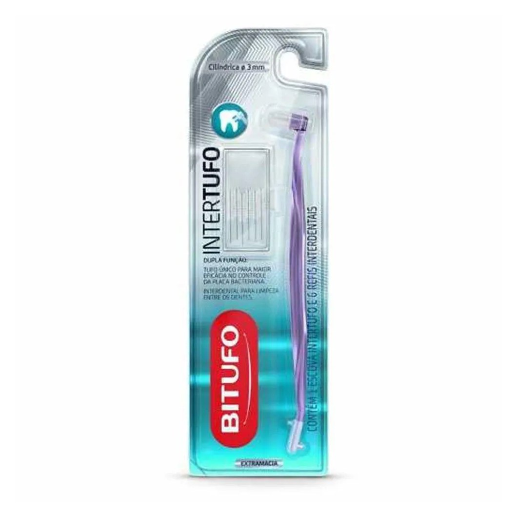 Escova Bitufo Intertufo Cilindrica 3mm 6un