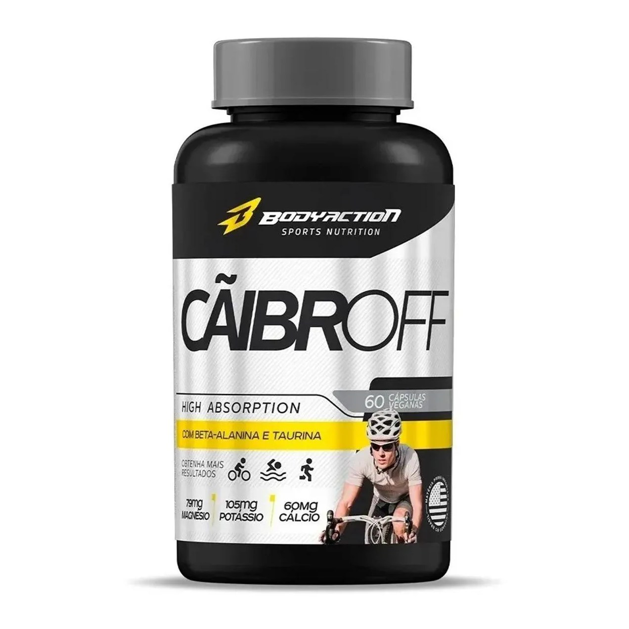 Caibroff 60 cápsulas 60 cápsulas sem Sabor