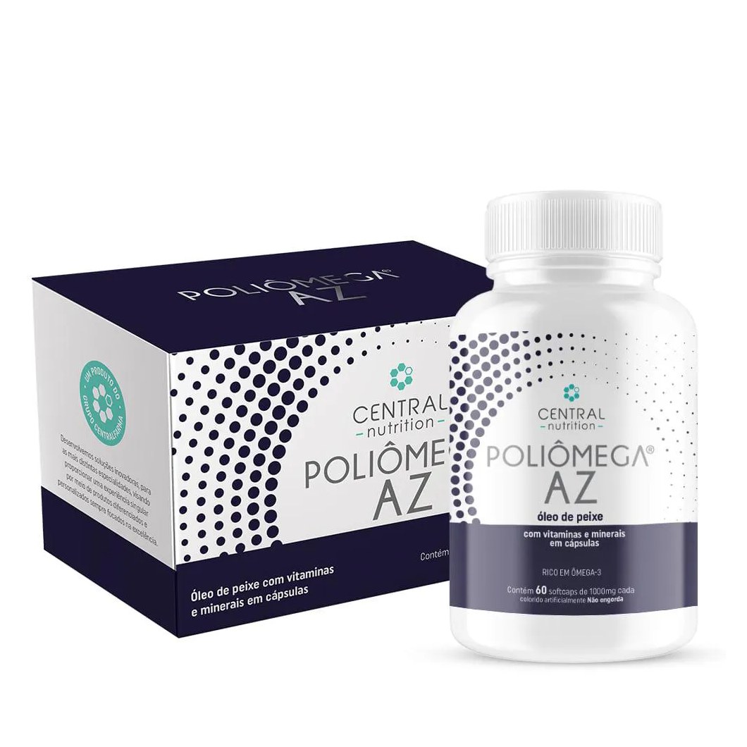 Poliômega® AZ - 60 Cápsulas De 1500mg