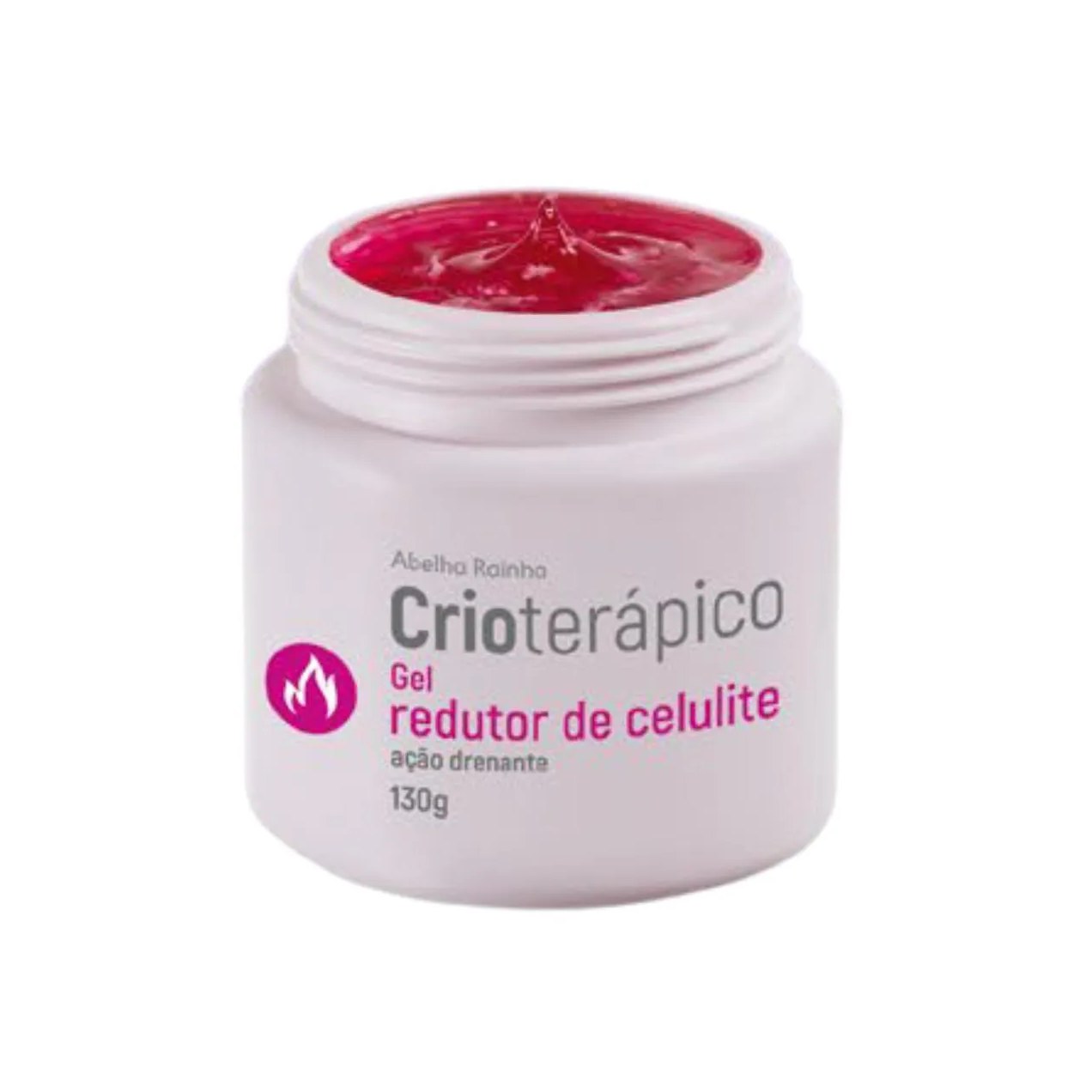 Gel Redutor de Celulite Ação Drenante Crioterápico Abelha Rainha 130g