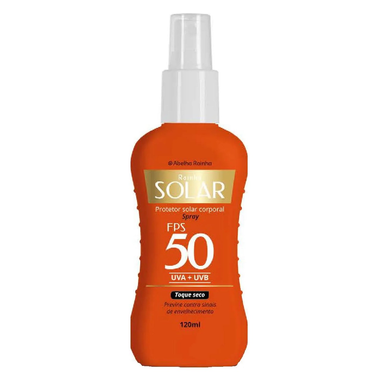 Protetor Solar Corporal Em Spray Fps 50 Rainha Solar Abelha Rainha 120Ml