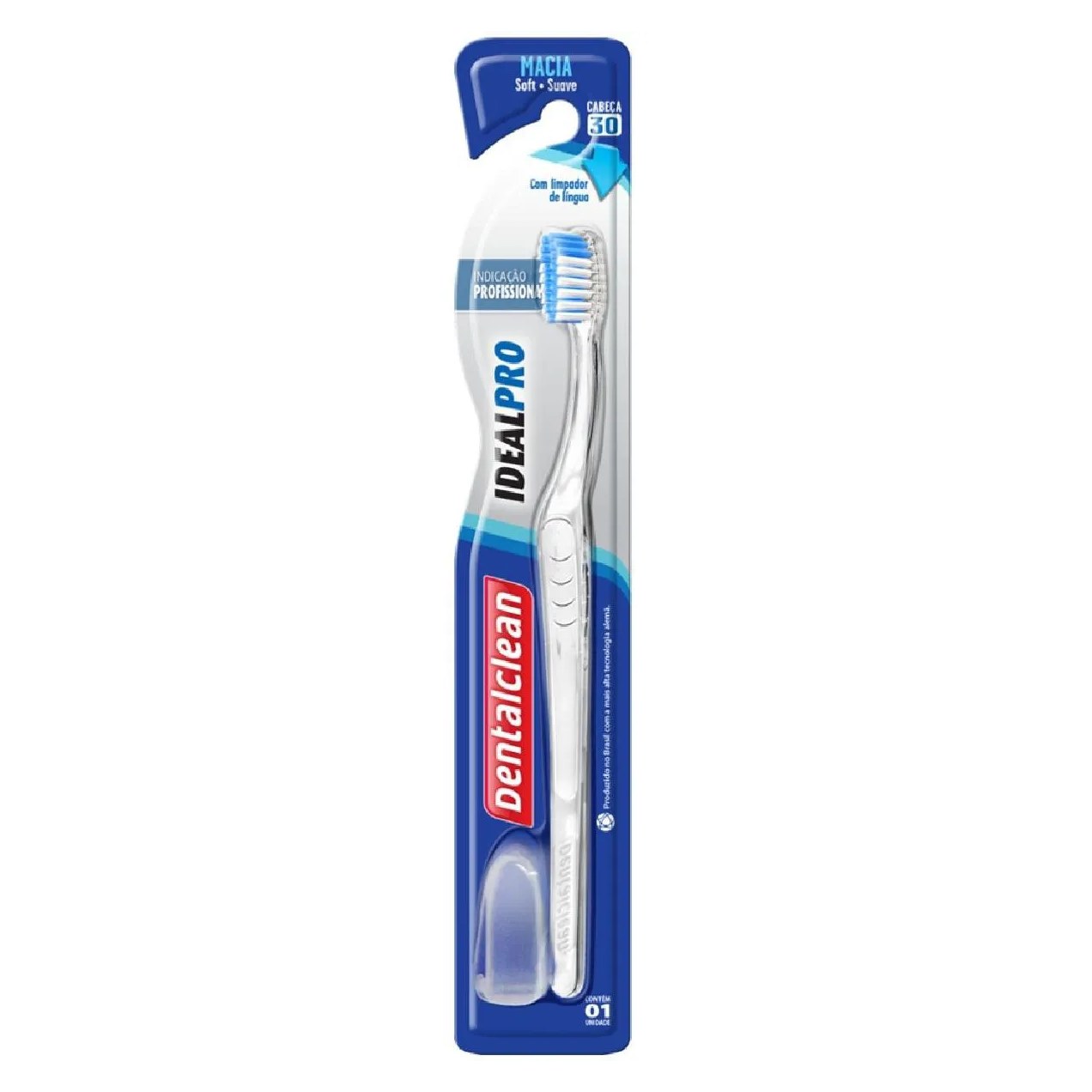 Escova de dente adulto extra macia ideal pro dentalclean