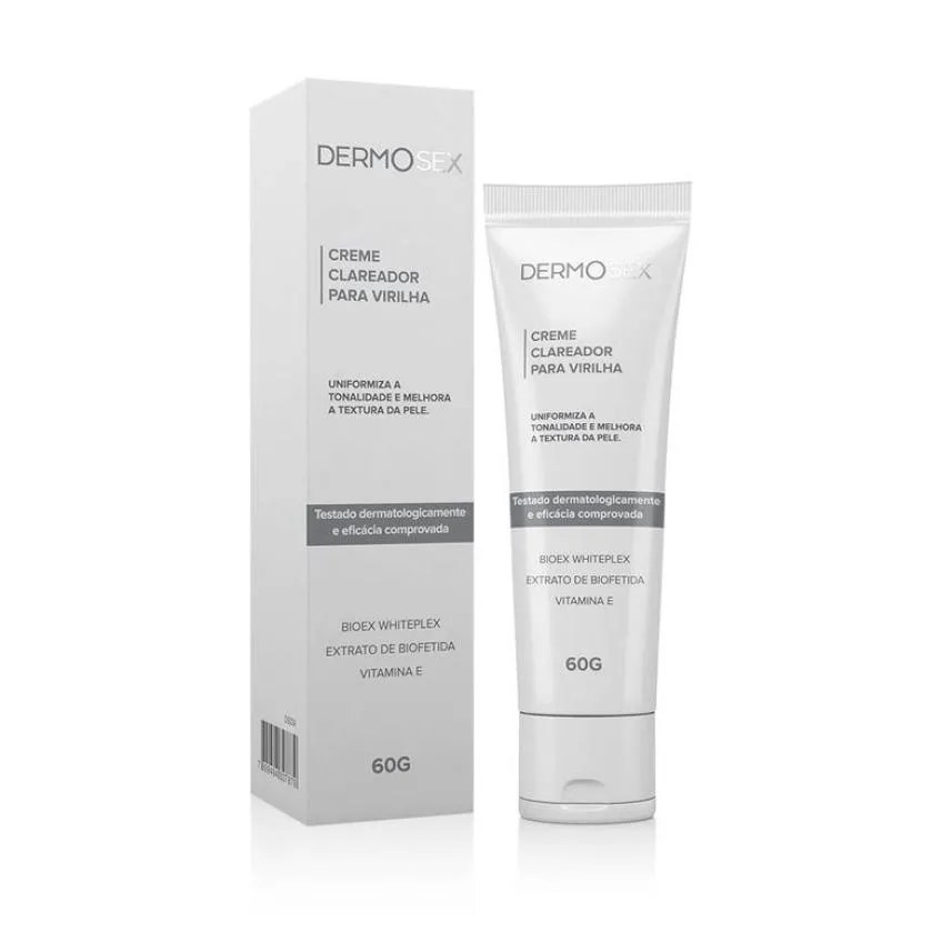 Creme para Clarear Virilha com Vitamina e Dermosex 60g - A Sós