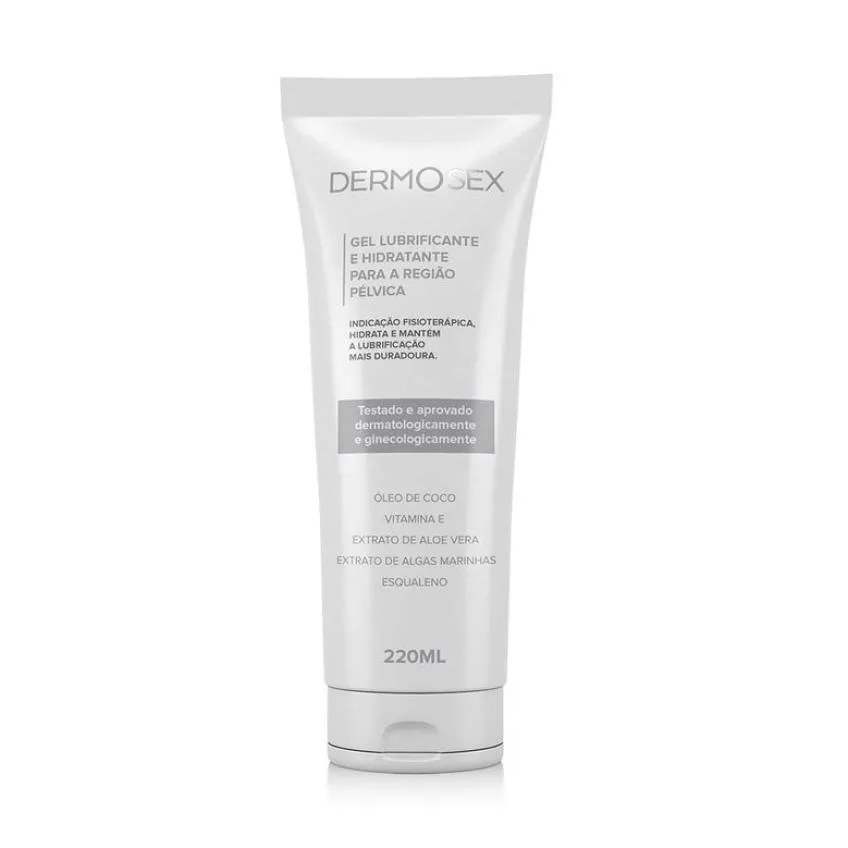 Gel Lubrificante e Hidratante para A Região Pélvica Dermosex 220 Ml