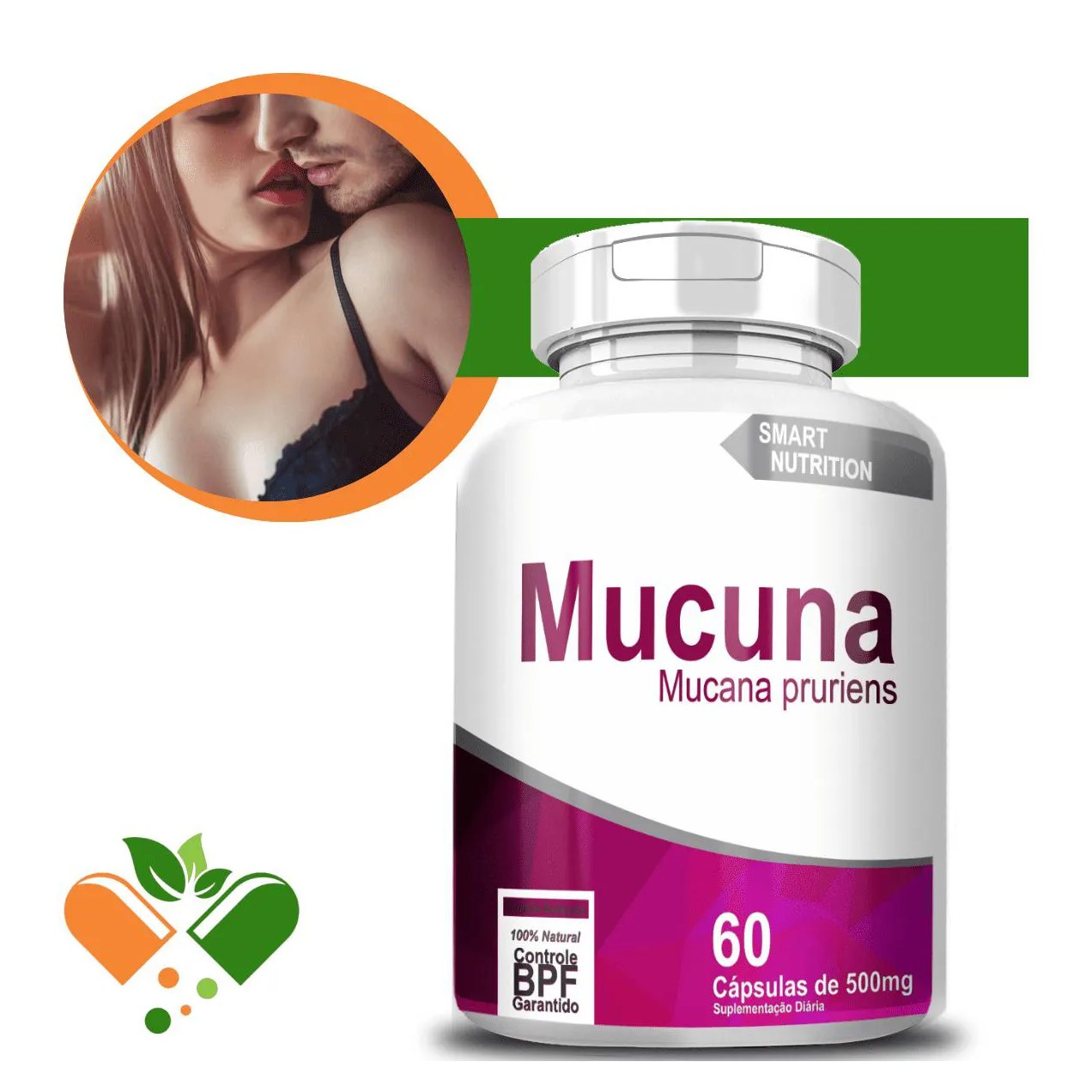 Mucuna 500mg 60 cápsulas