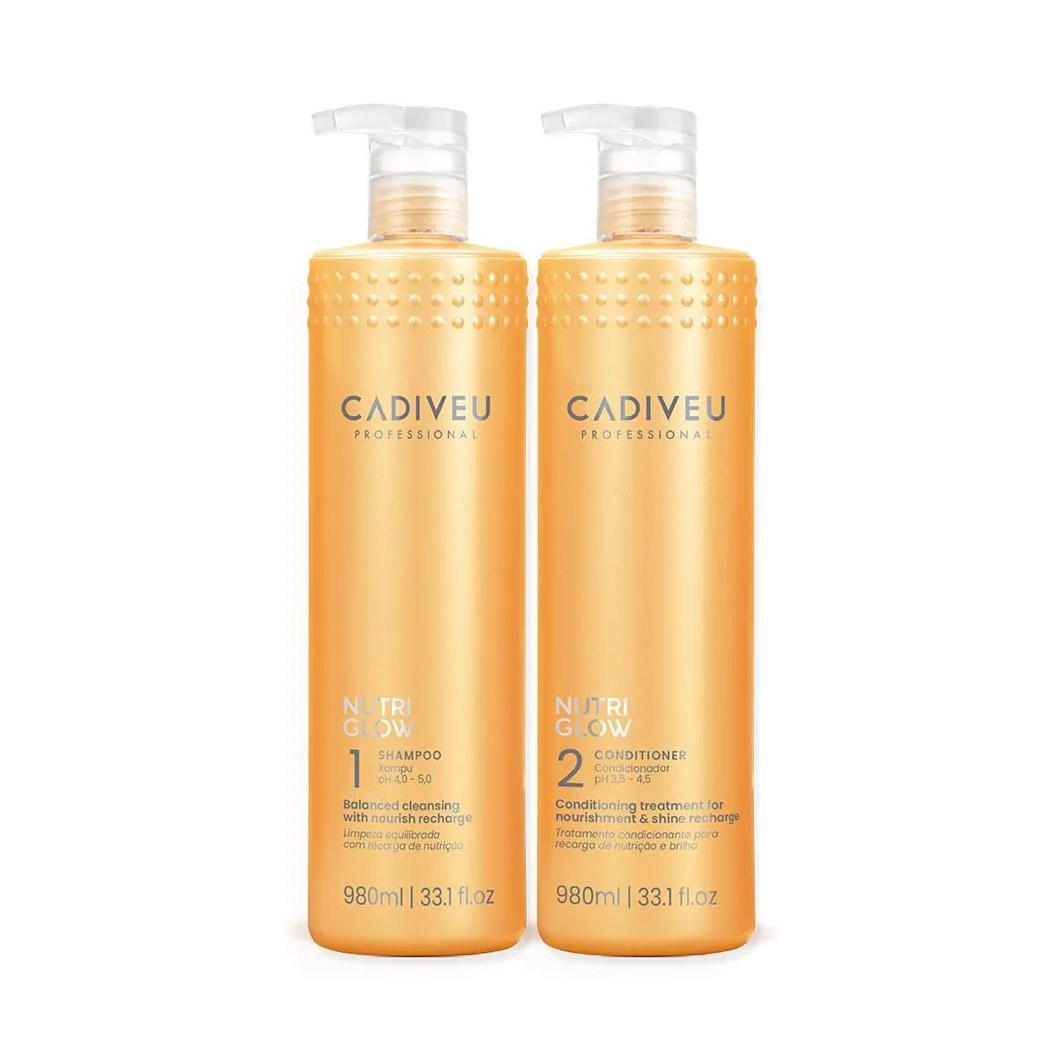 Kit Cadiveu Professional Nutri Glow Duo Litro (2 Produtos)