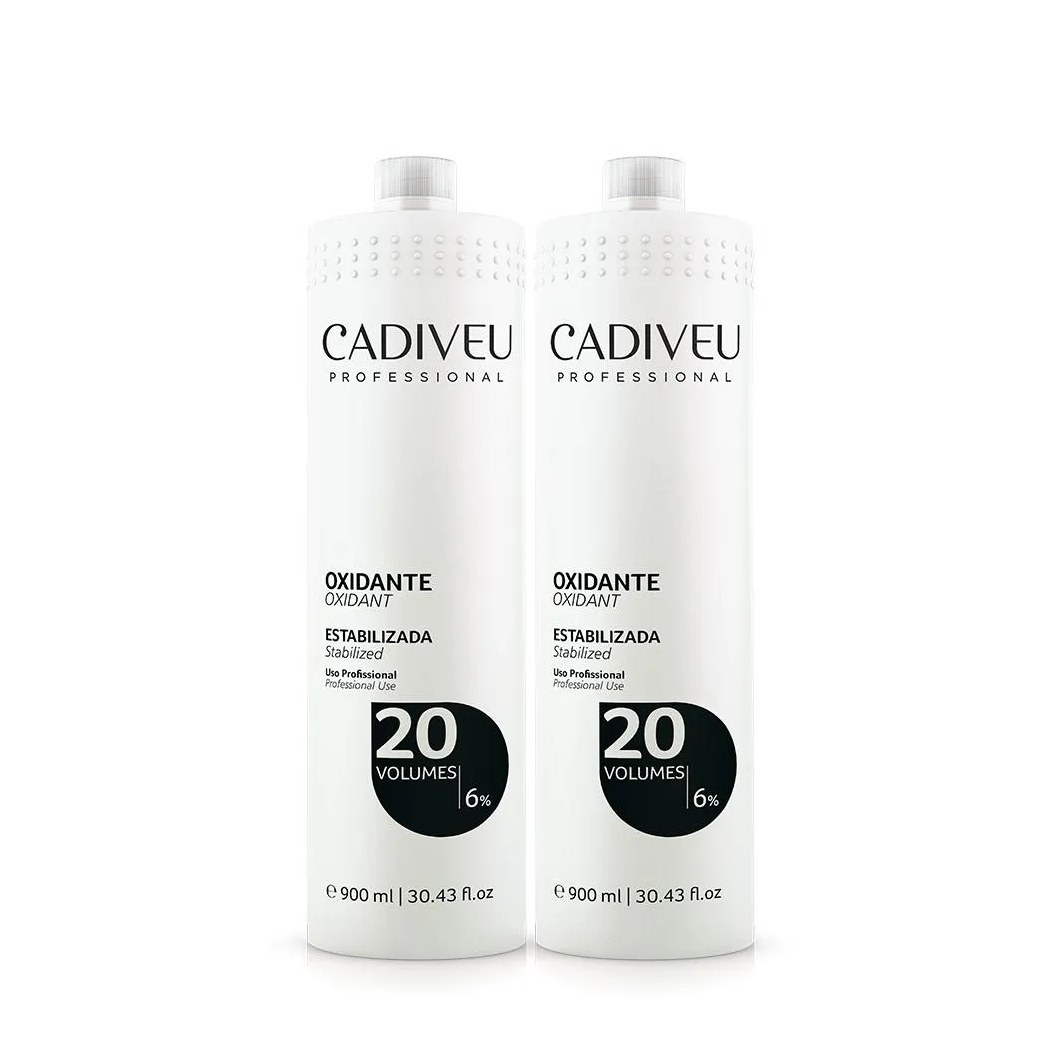 Kit Cadiveu Professional 20 Volumes - Oxidante 900ml (2 Produtos)