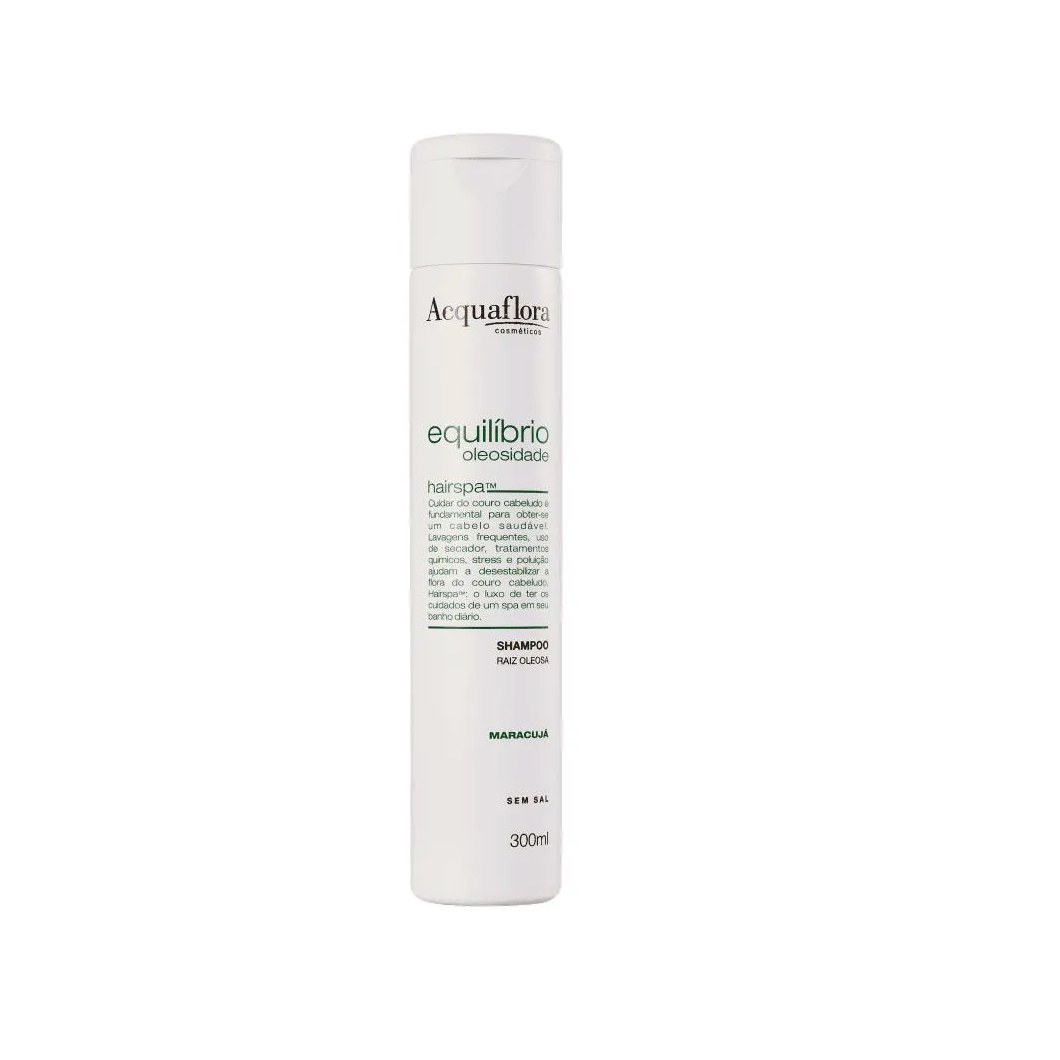 Shampoo Acquaflora Equilíbrio de Oleosidade Raiz Oleosa 300ml