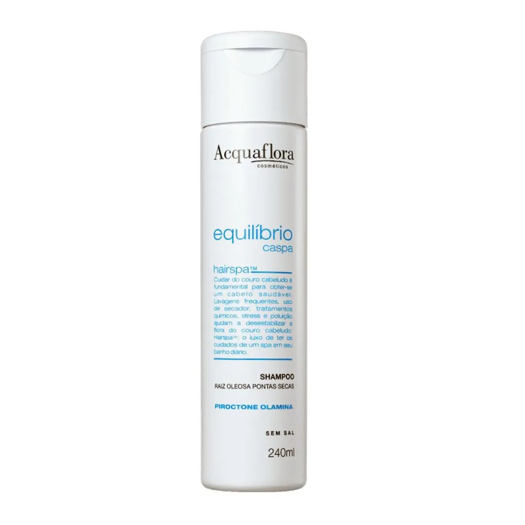 Shampoo Anticaspa Acquaflora Equilíbrio Controle da Caspa 240ml