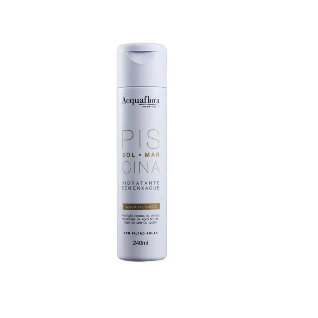 Creme sem Enxágue Acquaflora Sol Mar Piscina - 240ml