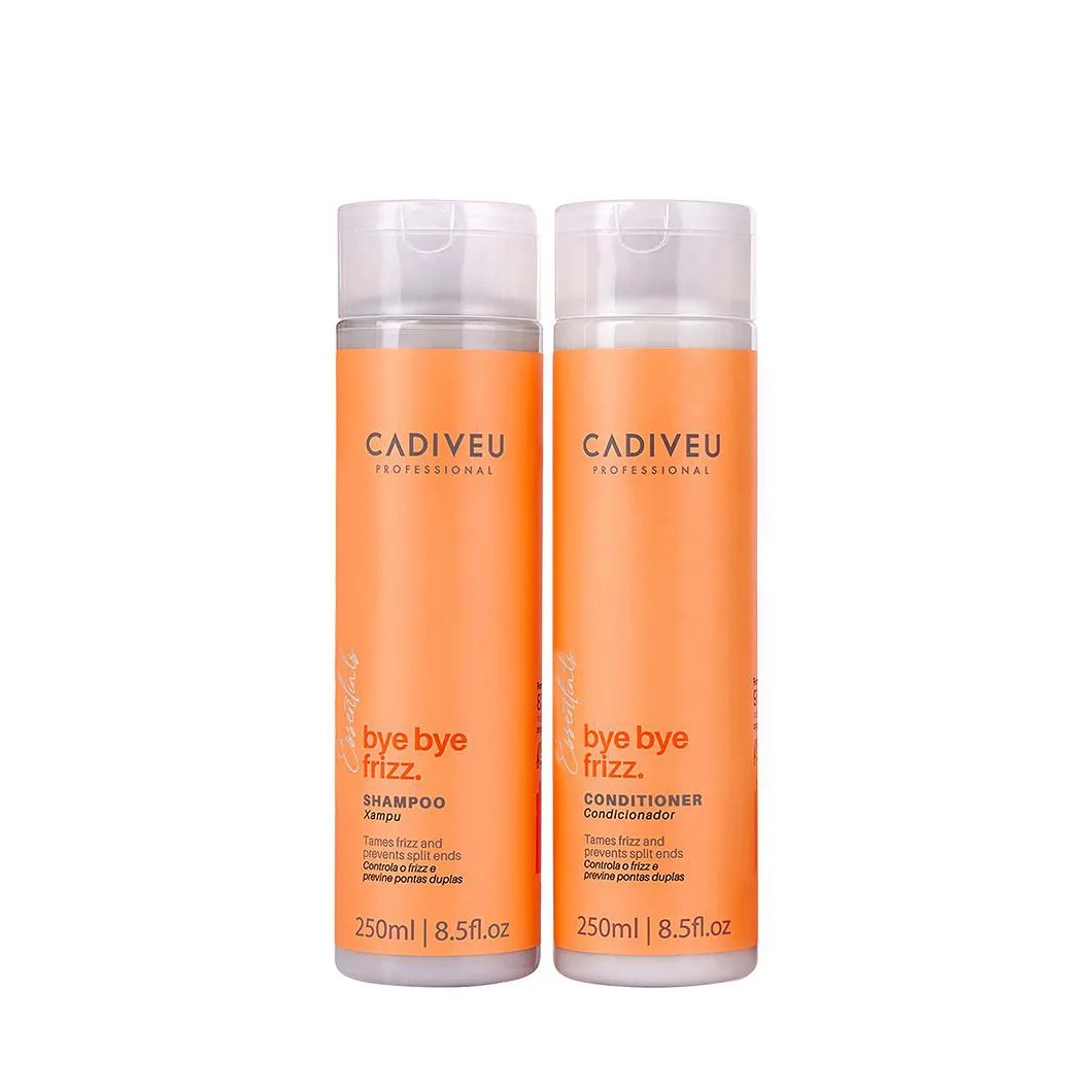 Kit Cadiveu Professional Bye Bye Frizz Duo Home Care (2 Produtos)