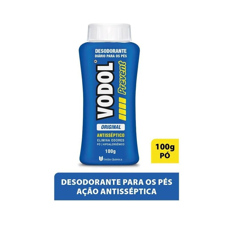 Vodol Prevent Talco 100g S/pefume