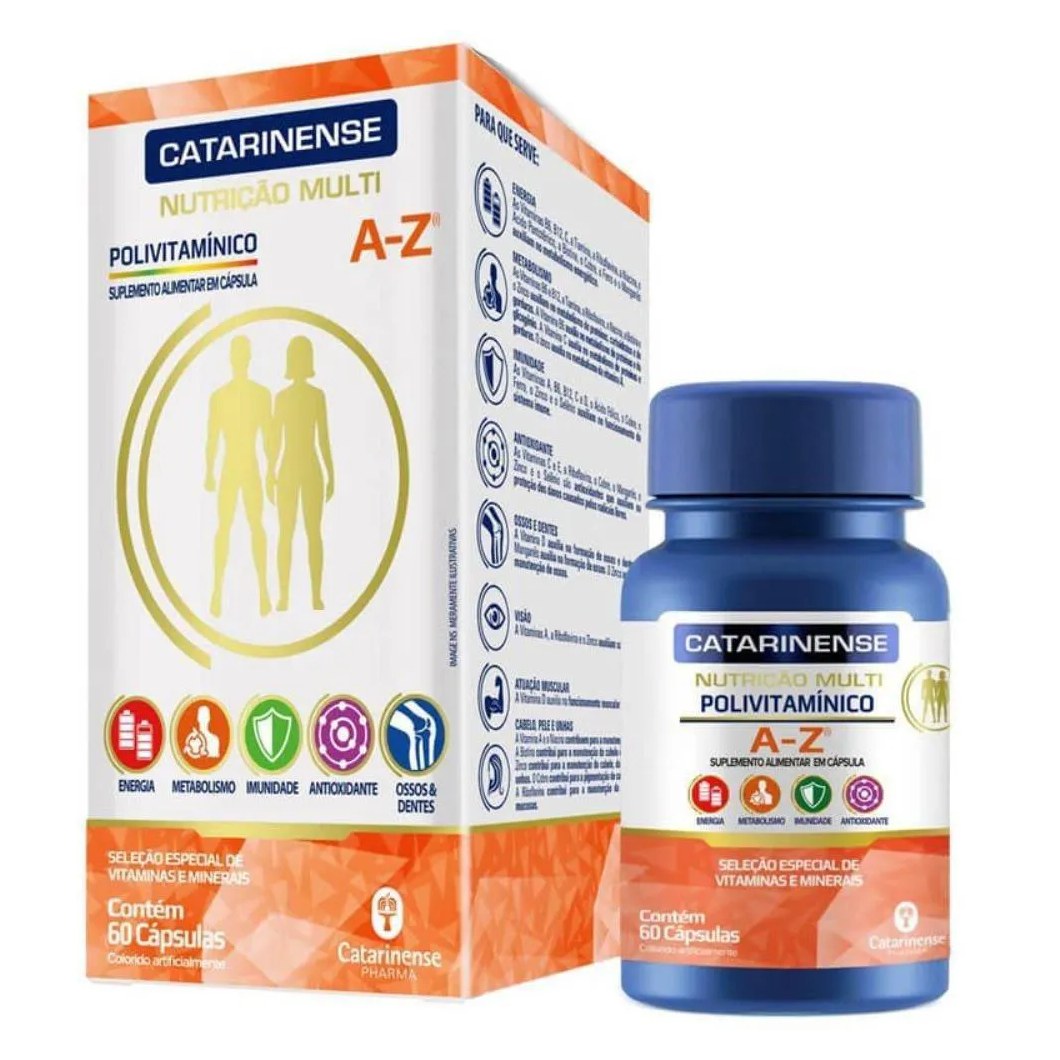 Polivitaminico Catarinense A-z Multi 60cps