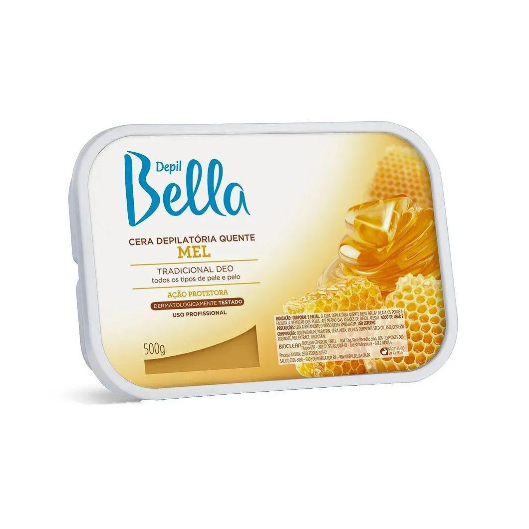 Depil Bella Cera Quente 500gr Mel