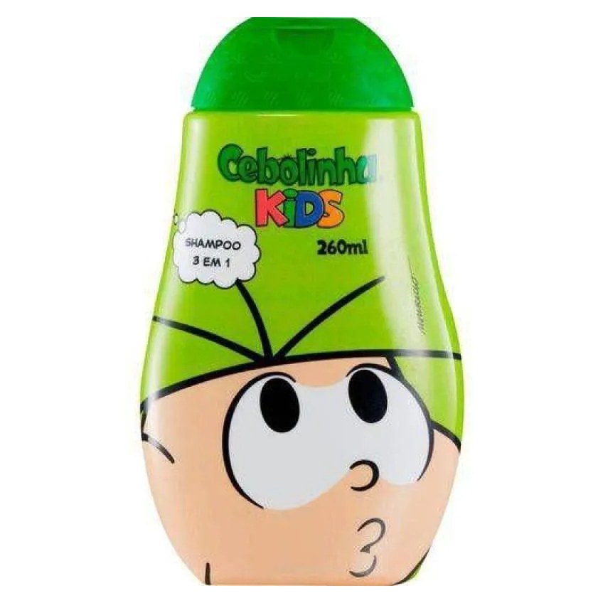 Shampoo Turma da Monica Cebolinha 3em1 260ml