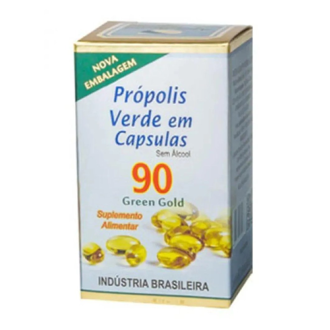 Extrato de Propolis Verde 90 cápsulas - Apis Brasil