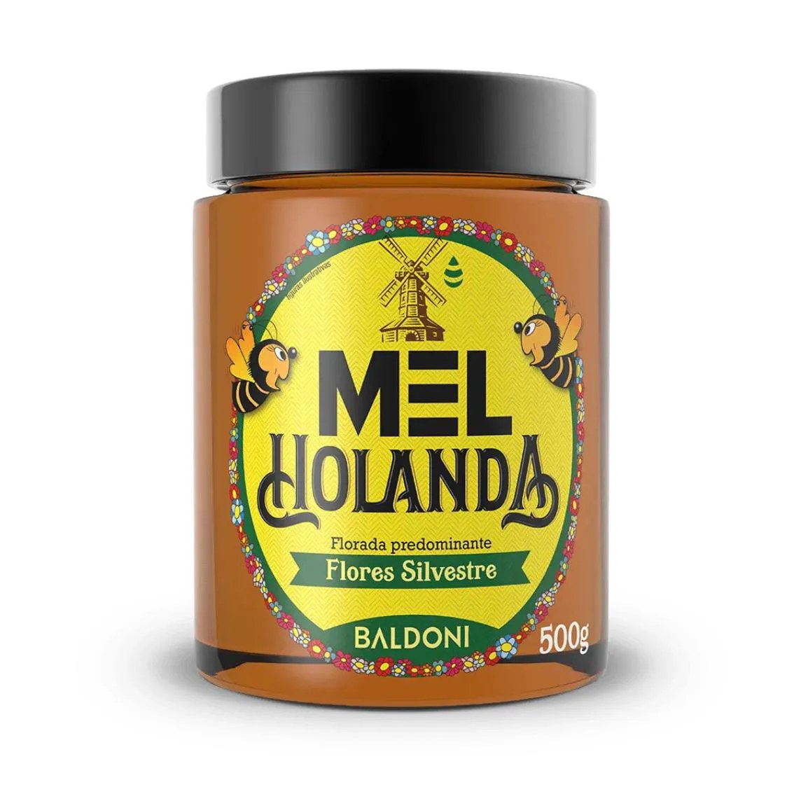 Mel Holanda Silvestre Bisnaga 500g - Baldoni