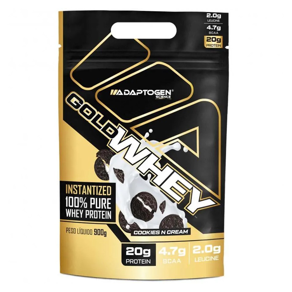 Gold Whey 900g Refil - Adaptogen