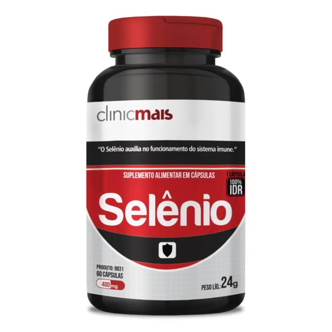 Selênio 60 cápsulas - Clinicmais