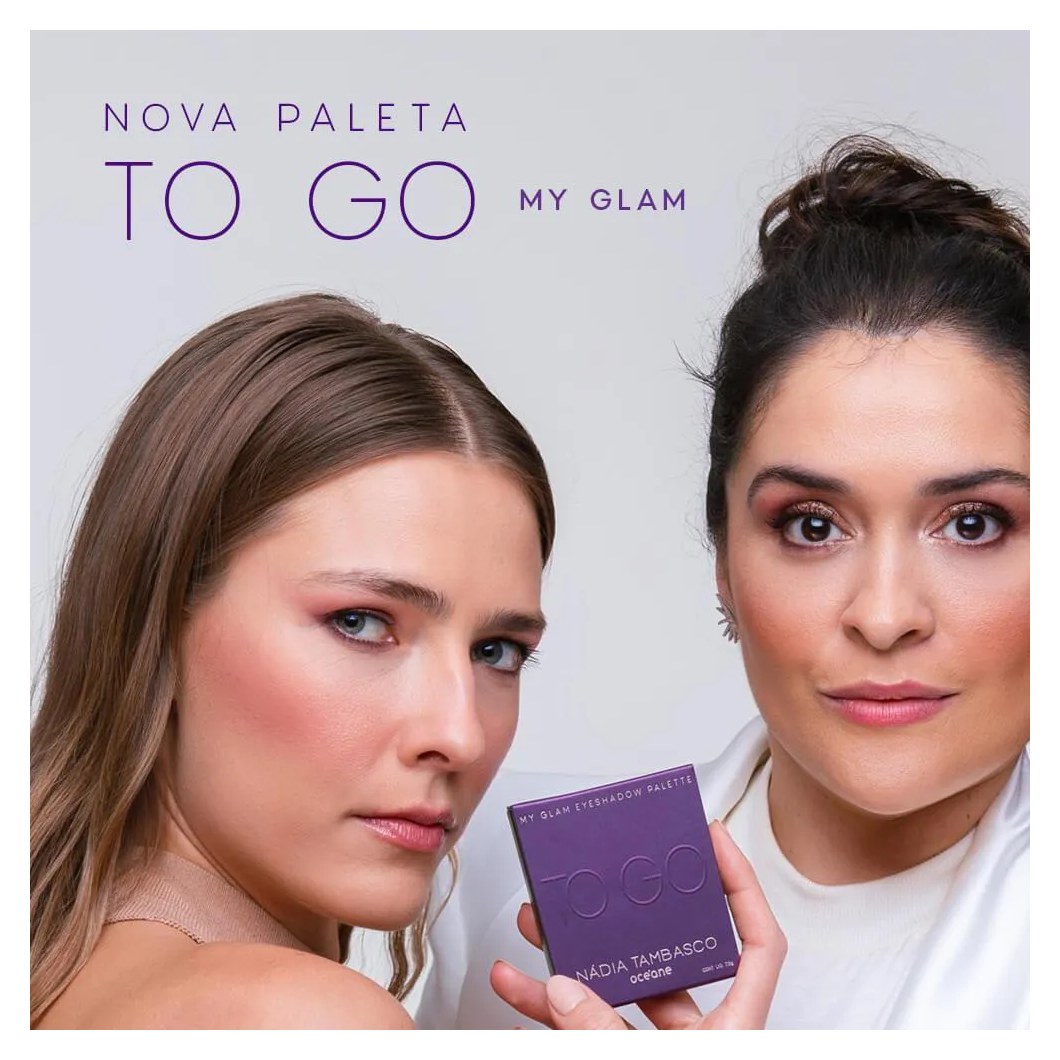 Paleta de Sombras Nádia Tambasco By Océane - To Go My Glam 7.2g
