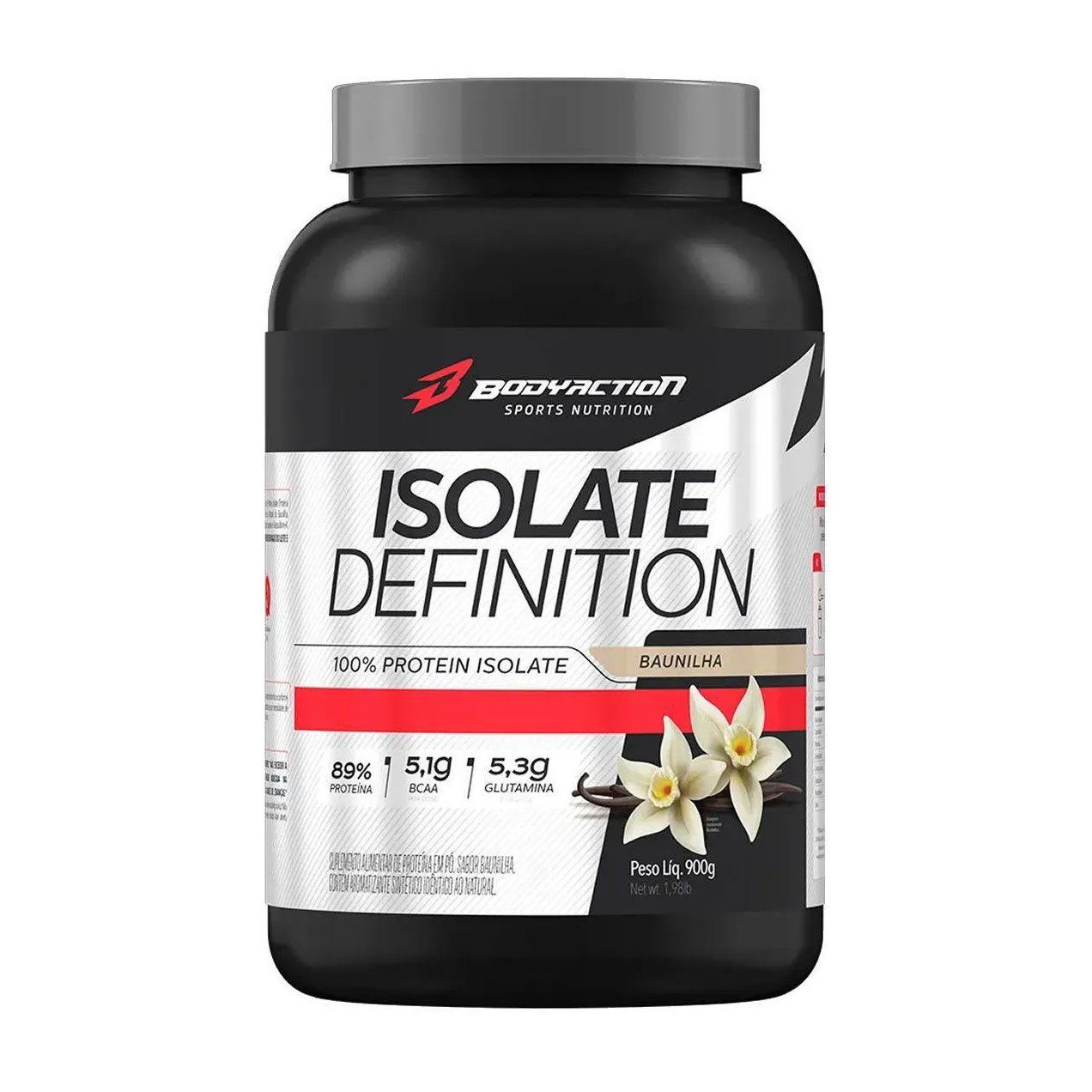 Whey Isolate Definition - 900G Baunilha - Bodyaction