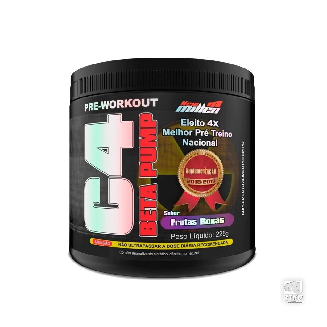 C4 Beta Pump Extreme Pre Workout 225g – New Millen (Frutas Roxas
