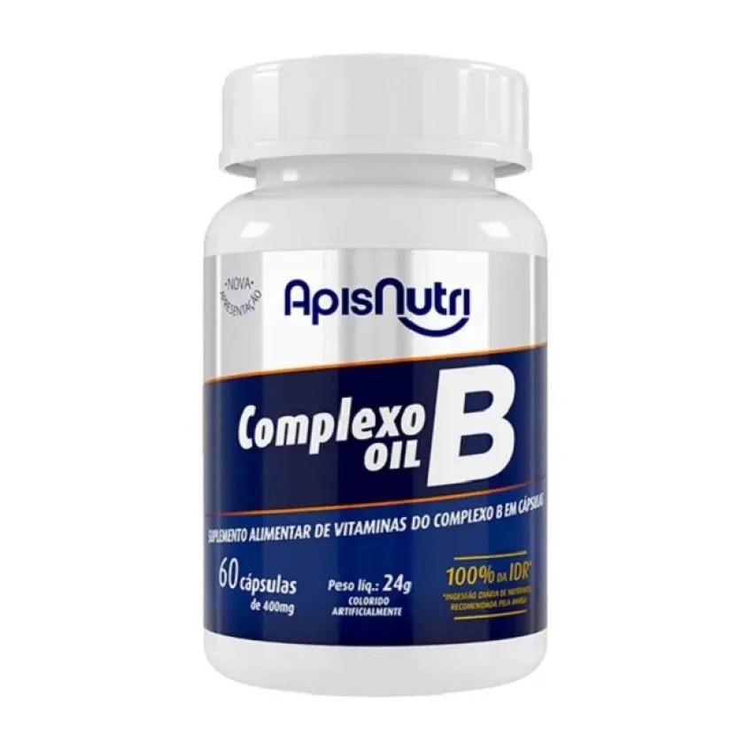 Complexo B Oil - 400mg (60 Cápsulas) - Padrão: Único
