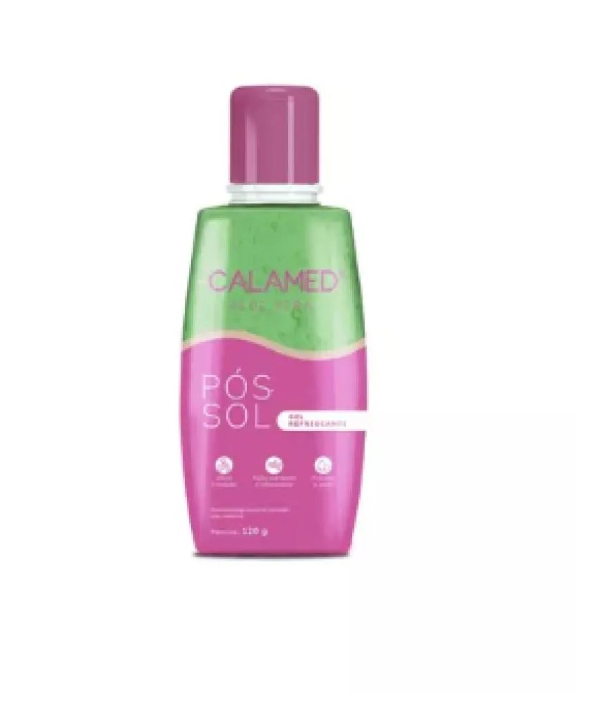 Pós-sol em Gel Aloe Vera Calamed Frasco 120g