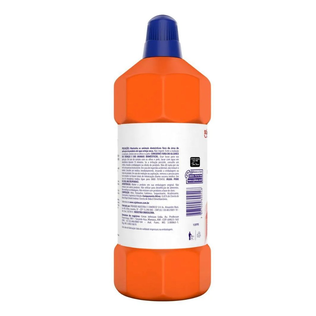 Desinfetante Bruto Lysoform Uso Geral Suave Odor 1l