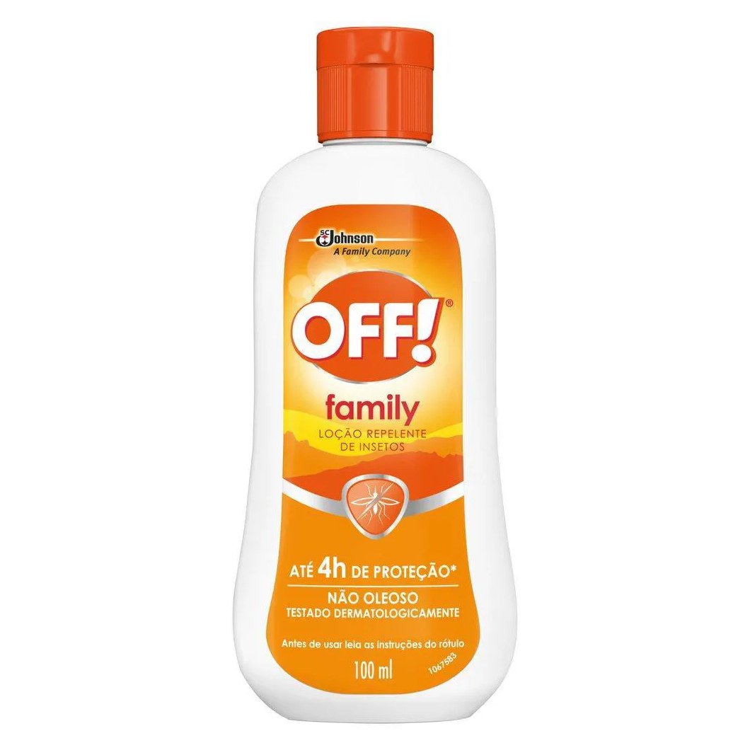 Repelente de Insetos Off! Loção Family 100ml