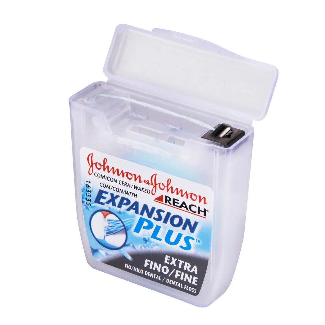 Fio Dental J&j Reach Expansion Plus Extra Fino 50m