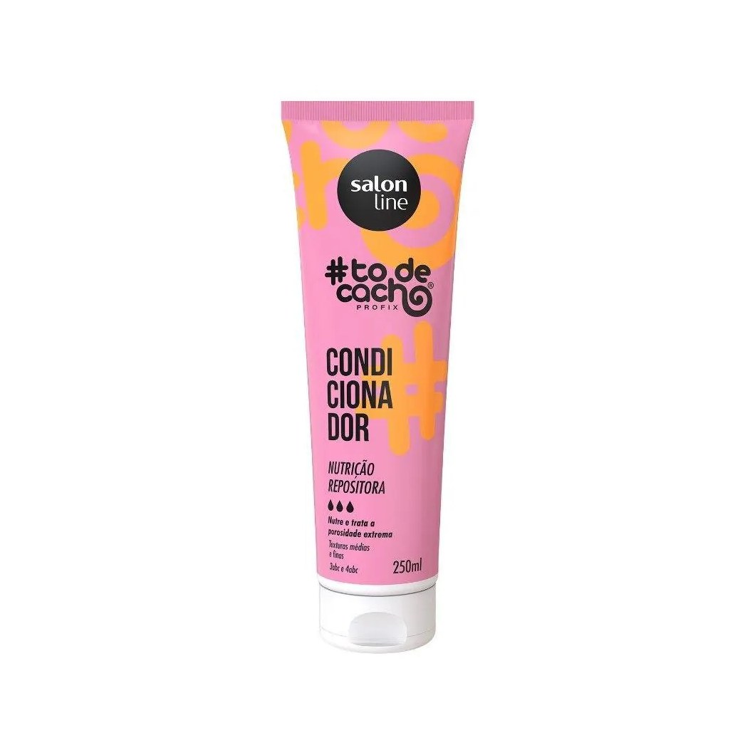 Condicionador Vegano #todecacho Nutrição Repositora 250ml