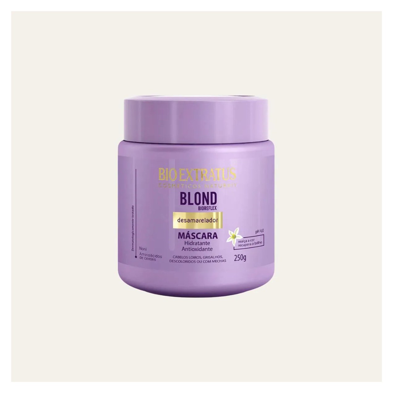 Máscara Desamareladora Blond Bioreflex 250ml - Bio Extratus