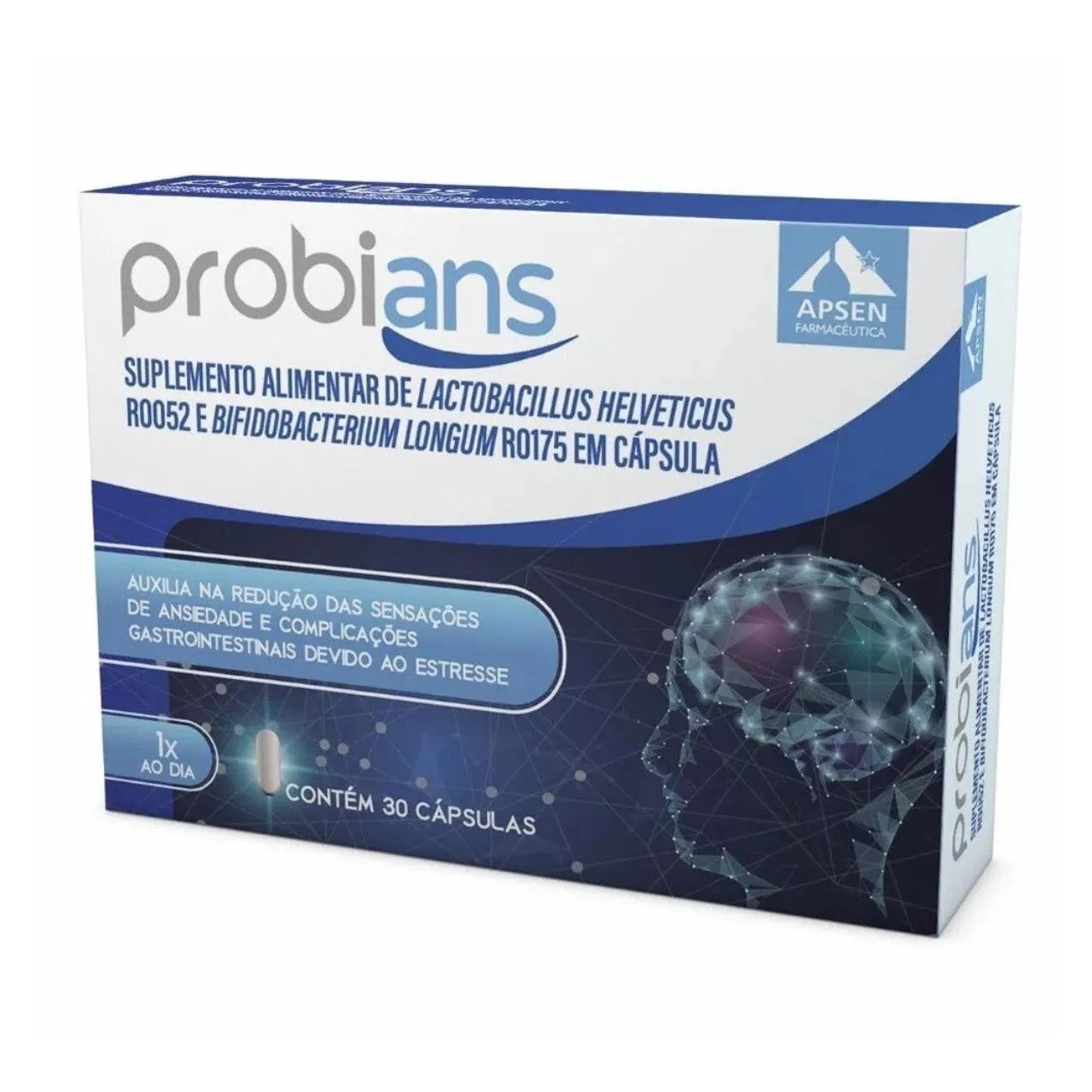 Suplemento Alimentar Probians com 30 Cpr – Apsen