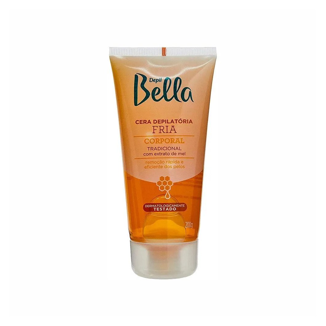 Cera Fria Depilatória Depil Bella Tradicional 200g