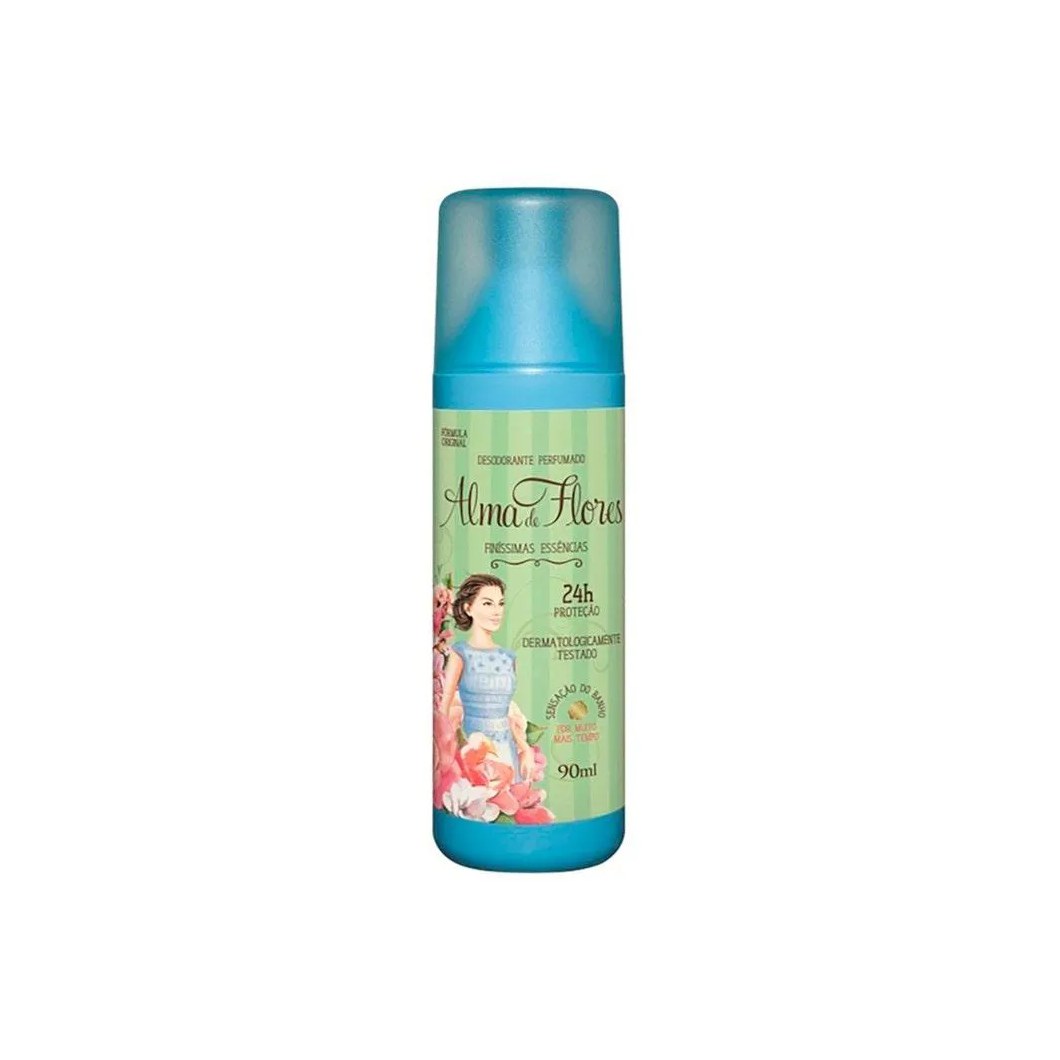 Desodorante Spray Alma de Flores Fínissimas Essências Feminino 24h 90ml