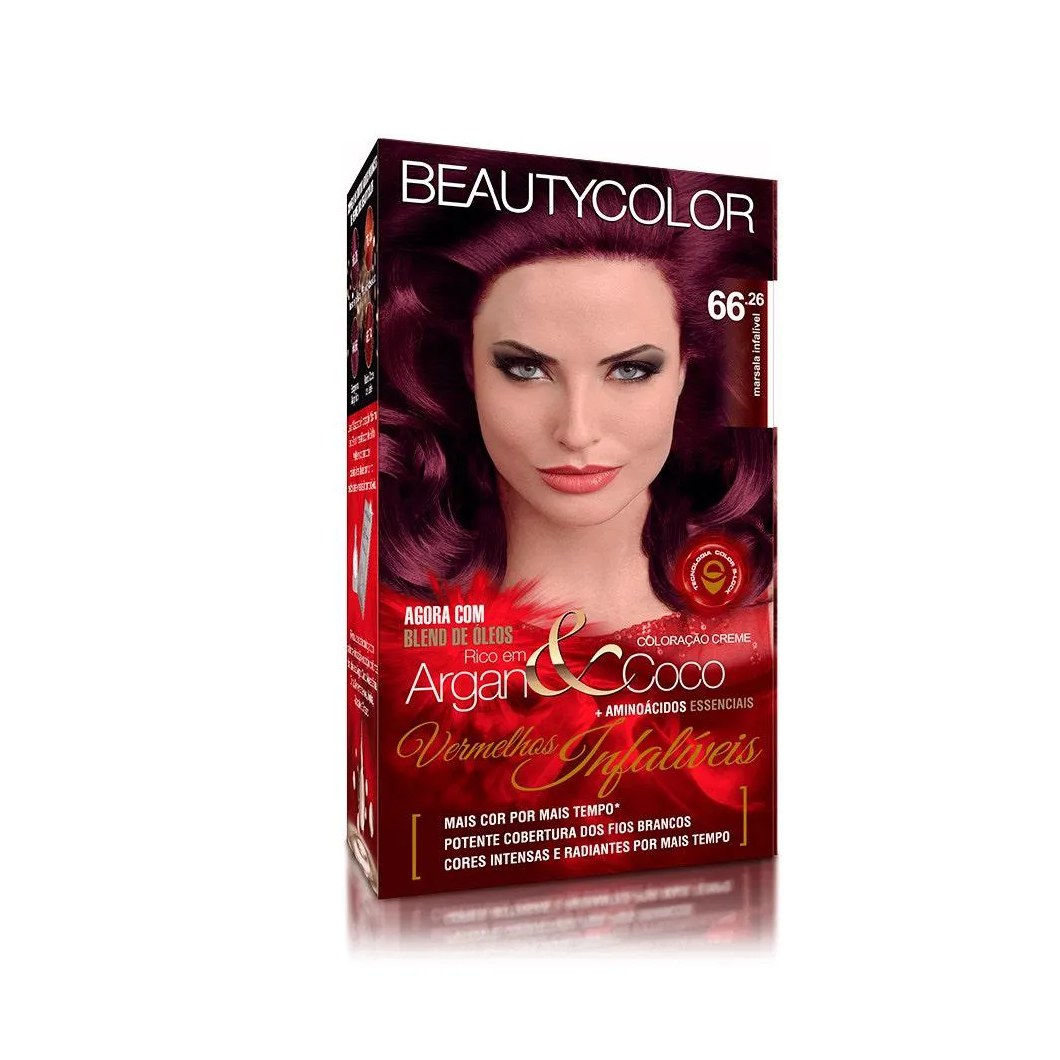 Tintura Beauty Color Kit 66.26 Marsala Infalível