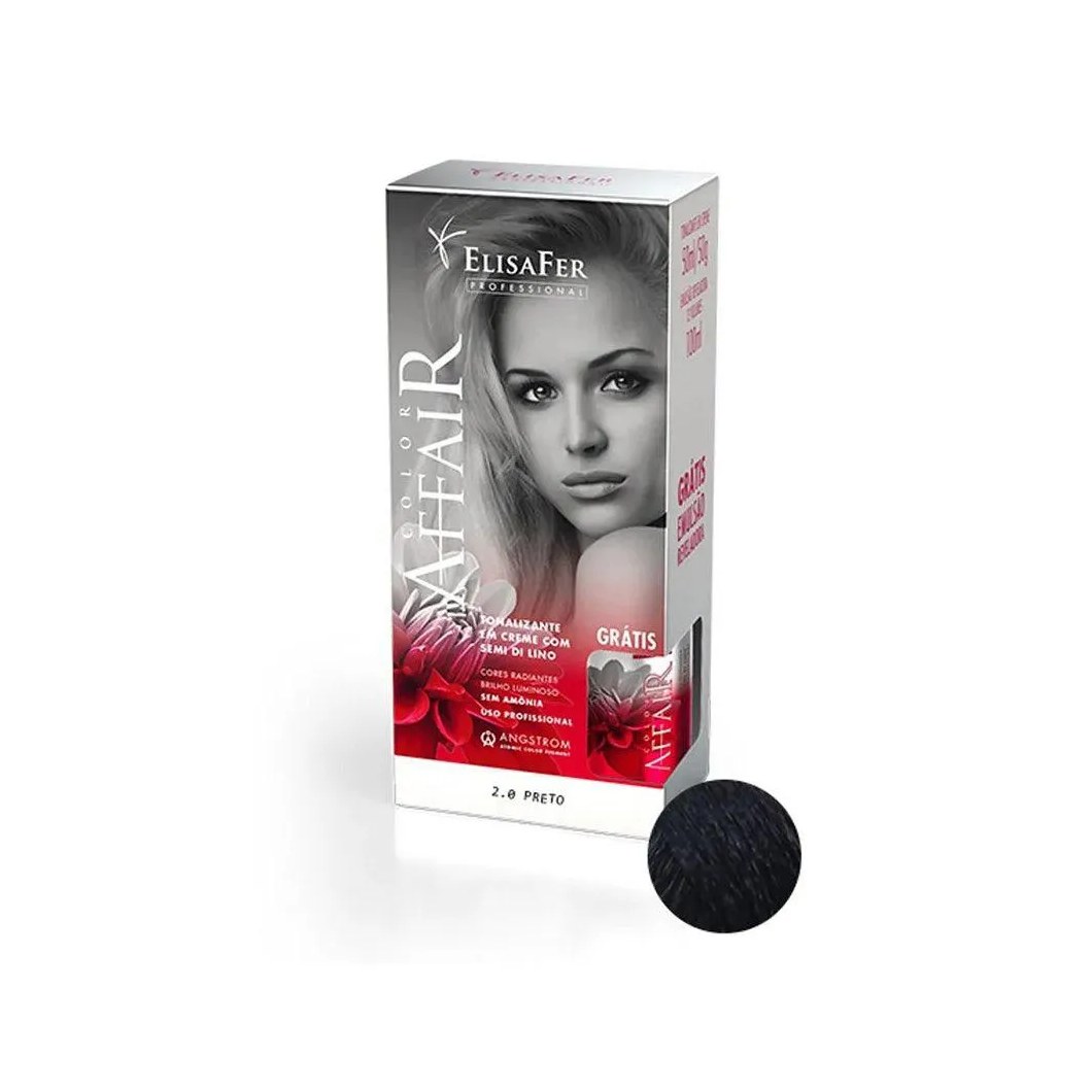 Tonalizante Color Affair 2.0 Preto