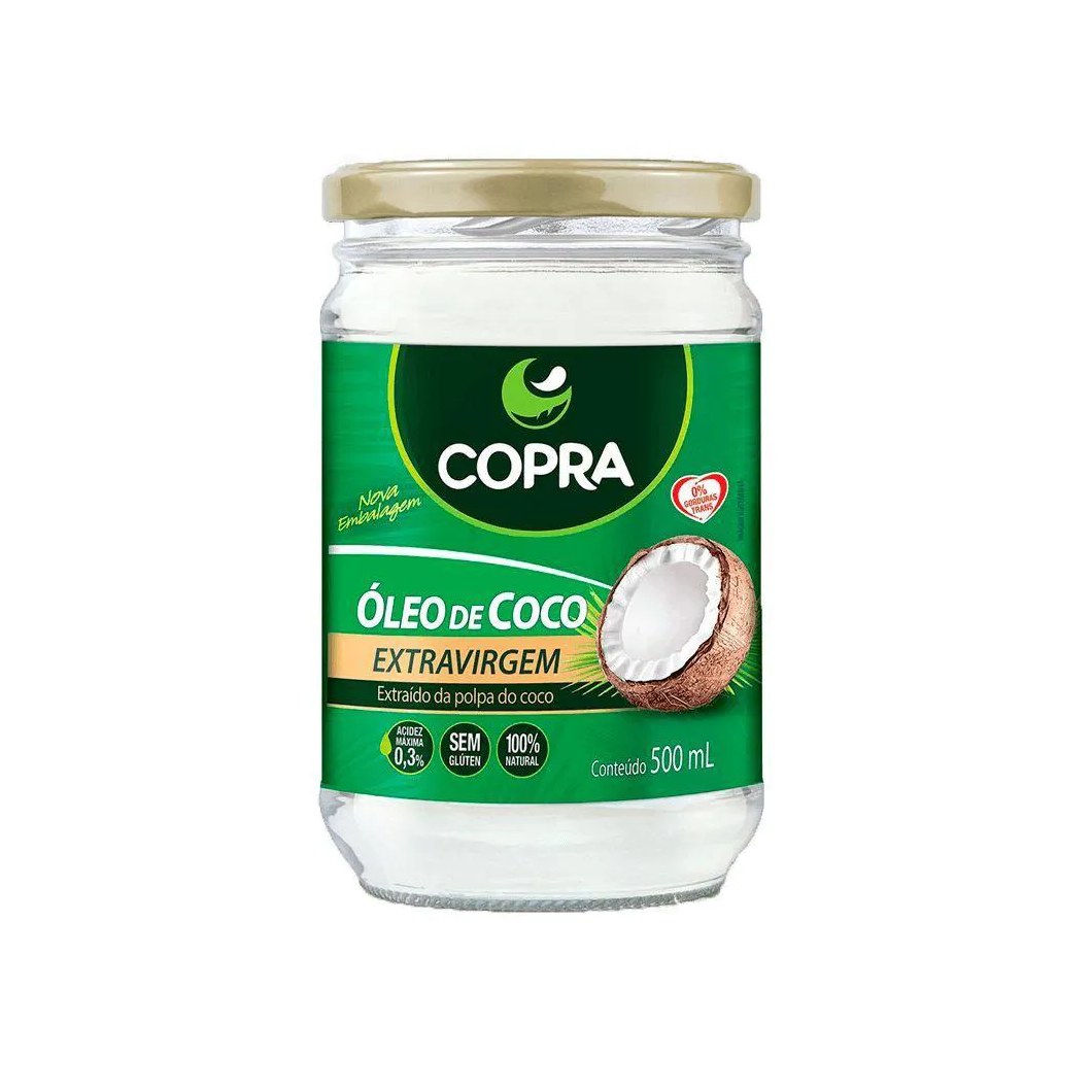 Óleo de Coco Extravirgem 500ml - Copra