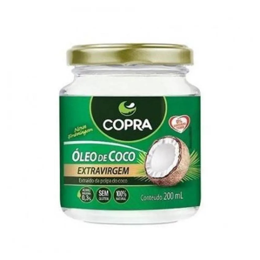Óleo de Coco Extravirgem (200ml) - Padrão: Único