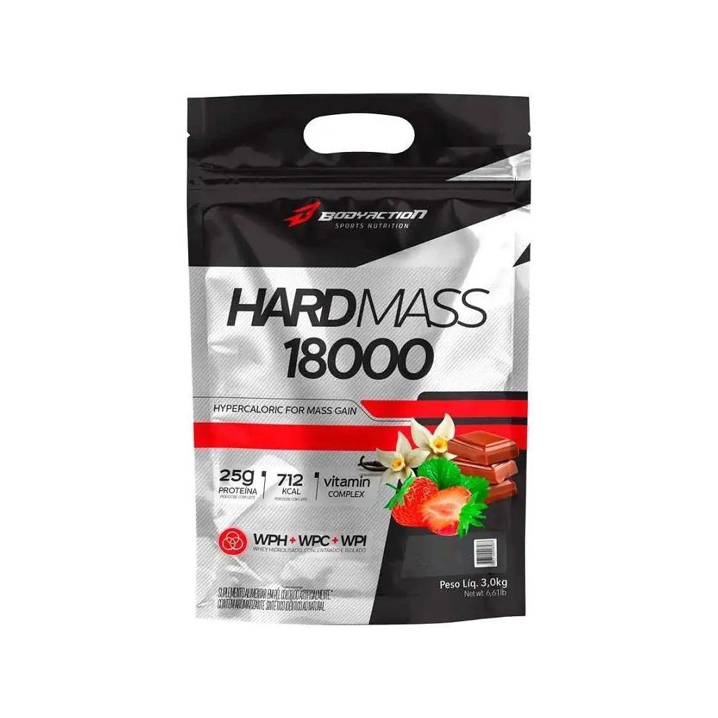 Hard Mass (3kg) - Sabor: Baunilha