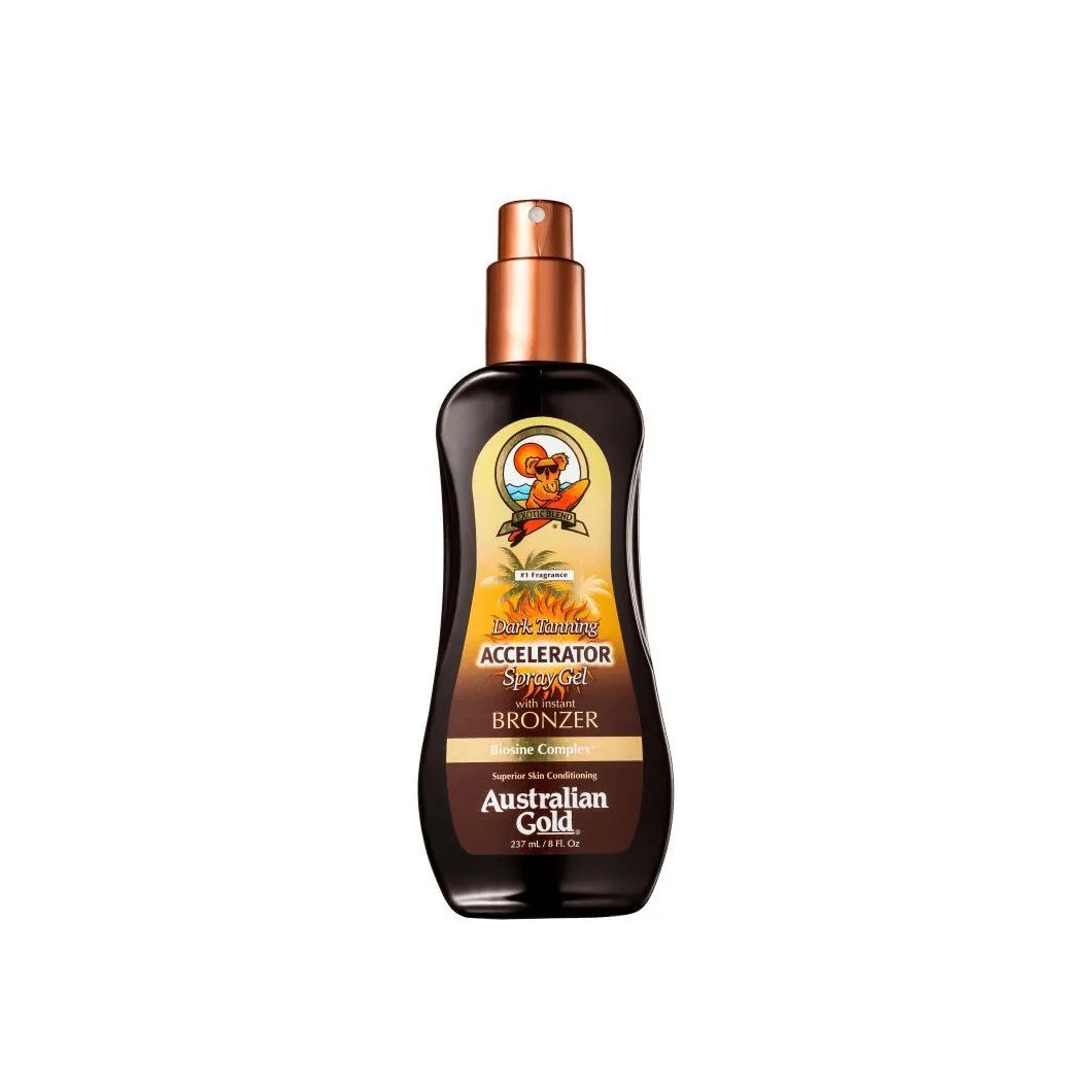 ACELERADOR DE BRONZEADO AUSTRALIAN GOLD SPRAY DARK TANNING BRONZER - 237ML