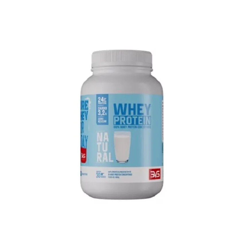 Whey Protein 100% Concentrado 3vs Nutrition Natural 900g