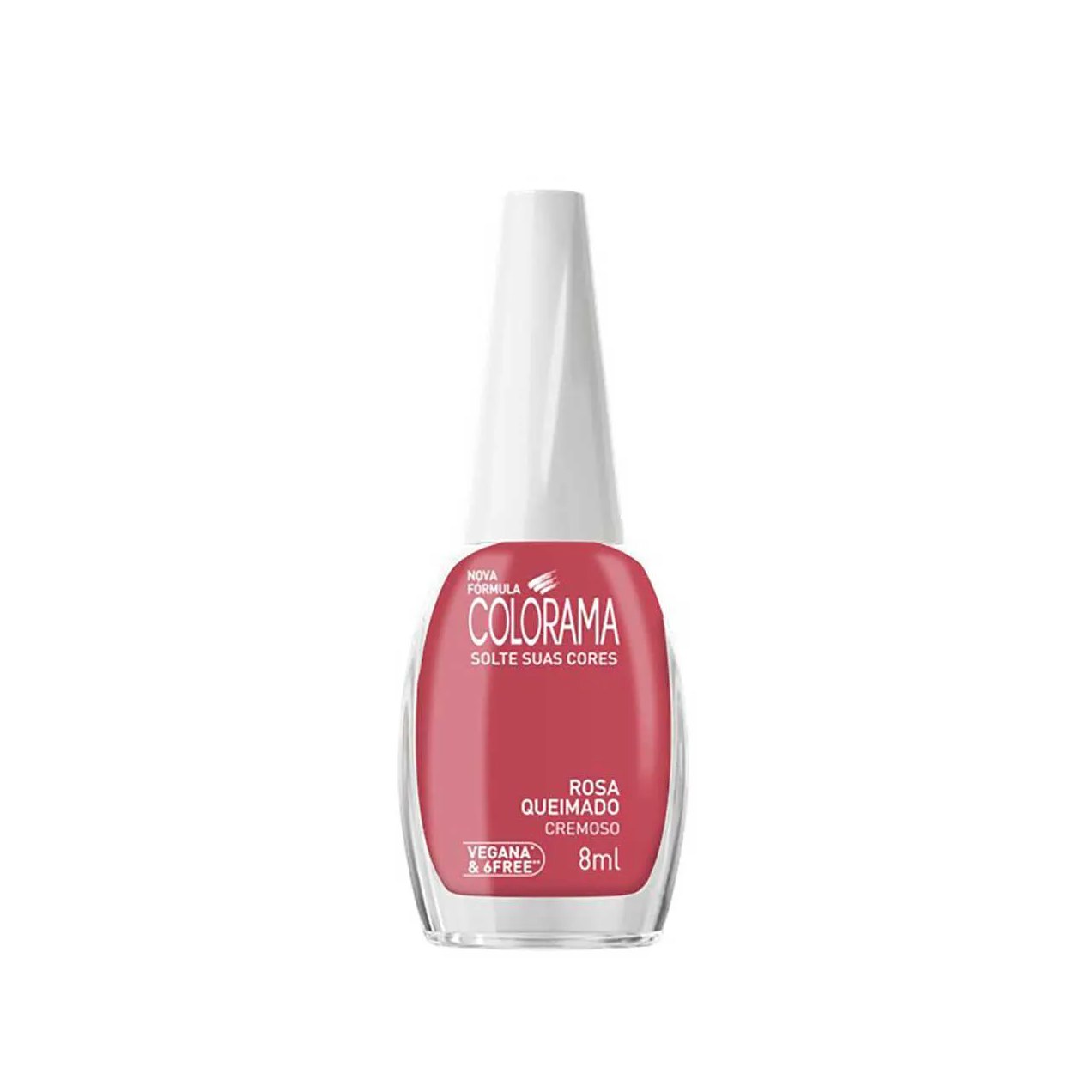 Esmalte Cremoso Colorama 8ml - Rosa Queimado