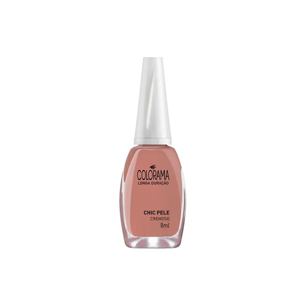 Kit Esmalte Colorama Cremoso Chic Bege (5 Unidades)